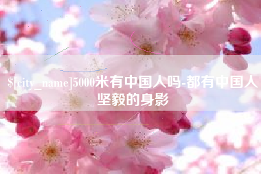 山南5000米有中国人吗-都有中国人坚毅的身影