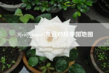 山南九宫对应中国地图