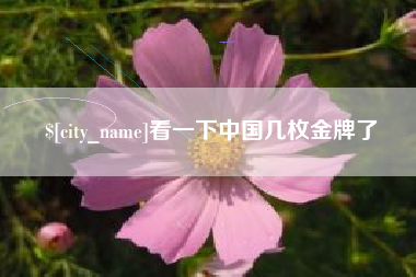 山南看一下中国几枚金牌了