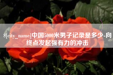 山南中国5000米男子记录是多少-向终点发起强有力的冲击