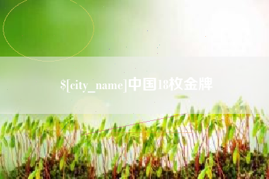 山南中国18枚金牌