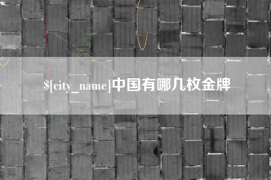 山南中国有哪几枚金牌