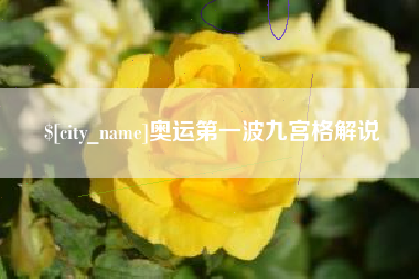 山南奥运第一波九宫格解说