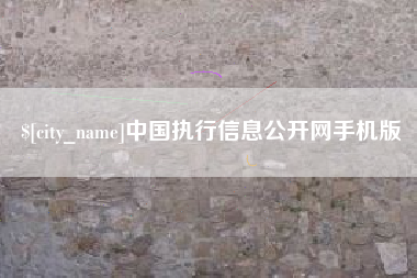 山南中国执行信息公开网手机版