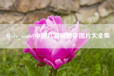 山南中国九宫格数字图片大全集