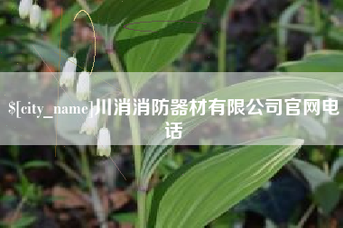 山南川消消防器材有限公司官网电话