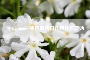 山南我国消防日几月几号开始