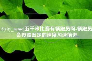 山南五千米比赛有领跑员吗-领跑员会按照既定的速度匀速前进