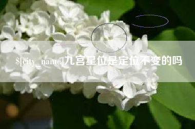 山南九宫星位是定位不变的吗