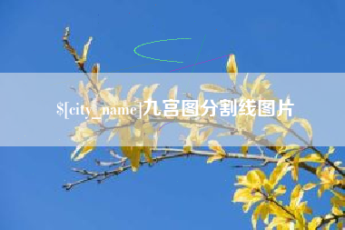 山南九宫图分割线图片