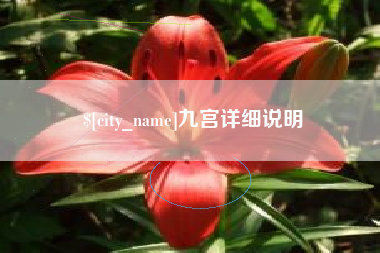 山南九宫详细说明