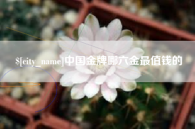 山南中国金牌哪六金最值钱的
