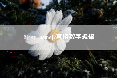 山南9宫格数字规律